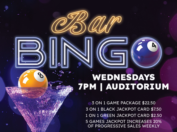 Bar Bingo Wednesdays