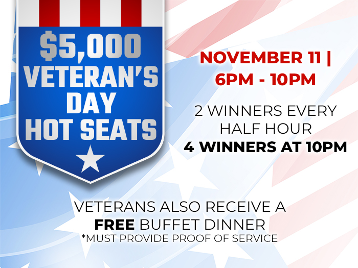 Veteran’s Day Hot Seats